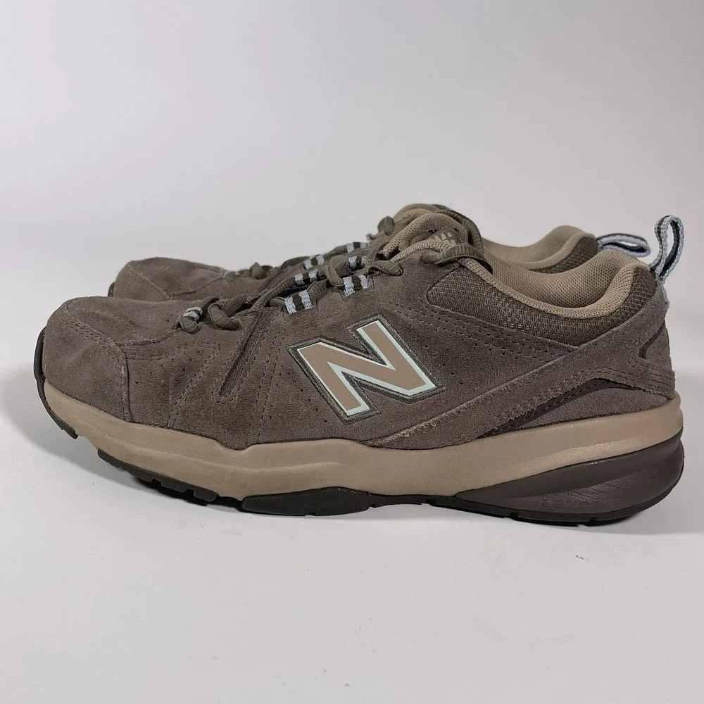 New Balance 608 WX608UB5 Women's Cross Trainer Shoes Brown Suede Size 8